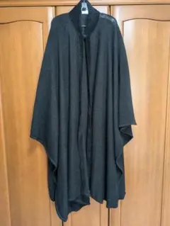 Yves saint laurent Black ニットロングマント　ケープ m95326339510_1.jpg?1723629878