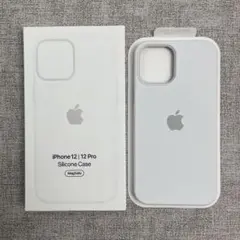 「新品未使用」iPhone 12/12 Pro シリコンケース ホワイト
