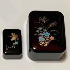 ＊最終価格＊　和柄　和風　小物入れ　小箱　２個セット　バラ売り不可