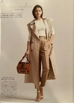 HAVEL STUDIO ベージュ トレンチ ジレ M 別注ジレ | HAVEL studio (Women) /ハーヴェル スタジオ | 三越