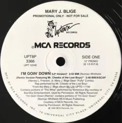 Mary J Blige I'm Goin' Down Remix 12レコード