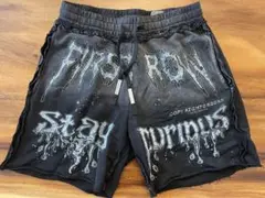 FIRST ROW WASHED EARTH FIRST SHORTS Sサイズ