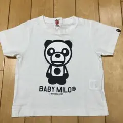 BABY MILO Tシャツ ホワイト サイズ100