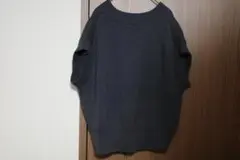 Plage de charme ノースリーブニット コットンカシミヤ