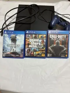 PlayStation 4 本体 + ゲーム3本セット