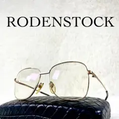 美品　RODENSTOCK　ビンテージメガネ　10Kフレーム　10金　ゴールド