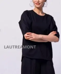 LAUTREAMONT 布帛ライクタックスリーブプルオーバー