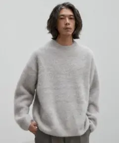 美品 LIDNM 22AW FOX CASHMERE KNIT クリーニング済