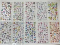 カラフルキャラクターシールセット 10セット　セール