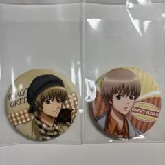 銀魂 沖田総悟 缶バッジ ダッシュストア　dush セット