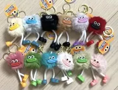 【新品】【全12色セット】もじゃもじゃリップモンスターKH キーホルダー