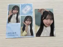 僕が見たかった青空 山口結杏 メッセージカード 入場特典　2点セット