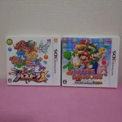 【3DS】　2枚セット　パズドラZ　/　スーパーマリオブラザーズ エディション