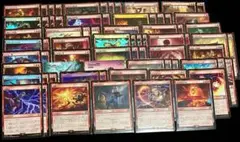 MAGIC The Gathering 赤 72枚まとめ売り