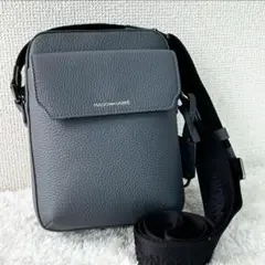 メゾンドサブレ ショルダーバッグ　フルグラインレザー　Graphite Grey