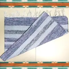 【新品】 ラグマット ストライプ 50×80cm (csrm002)