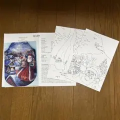 トールペイント ディレーン・ラング パケット Santa On Roof