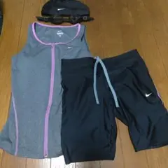 ナイキ　レディース　スポーツ用水着　ゴーグル　水泳帽　　セット　Lサイズ