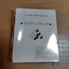 ウッディブロック 木製 知育玩具　ピグマリオン