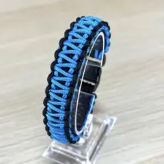 パラコードブレスレット（内周約17cm 、幅約1.5cm）