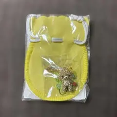 リラックマ ジュエリーストラップ ゴールド