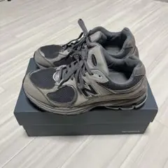 New Balance M2002RA グレー オリーブスニーカー