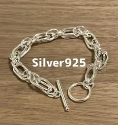 【大人気‼️】ハードウェアブレスレット シルバー925 メンズ レディース