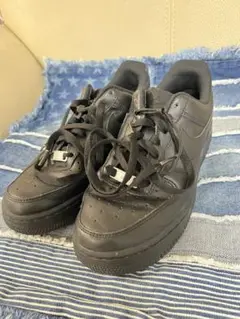 NIKE ナイキ エアフォース1 ブラック airforce 黒 23.5cm