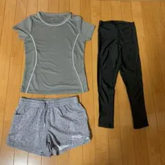 トレーニングウェア3点セット