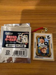 オリックスバファローズ　常熱かるたキーホルダー　#66 博志　新品未使用