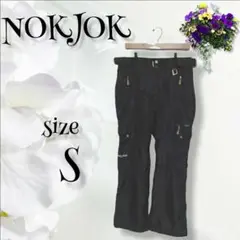 a0640c NOKJOK スノーボードパンツ メンズ【S】ブラック