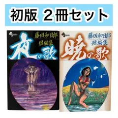 【初版】藤田和日郎　短編集 夜の歌　暁の歌　サンデーコミックス　2冊セット売り