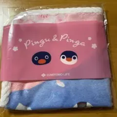 ピングーマイクロファイバーハンドタオル　新品