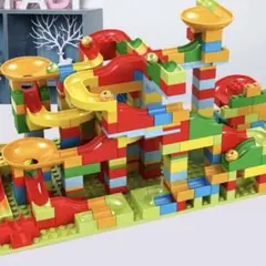 ボールコースター LEGO互換 知育玩具 モンテッソーリ ピタゴラスイッチ