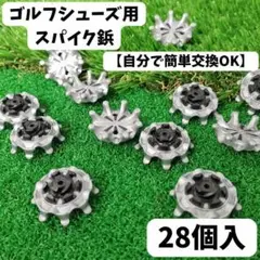 【新品 】ゴルフスパイク鋲 28個セット FTS3.0対応