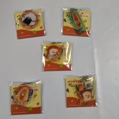 パンどろぼうミニチュアチャーム×5
