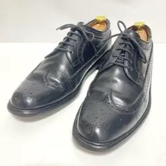 【美品】REGAL 2589 676 外羽根 ウイングチップ 黒 25㎝