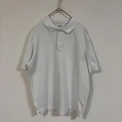 【UNIQLO】(M)エアリズムポロシャツ/ドライ/オフィスカジュアル/無地