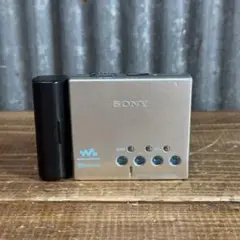 ポータブルプレーヤー SONY MD Walkman MZ-E810SP ソニー、スピーカースタンド付きなどMDウォークマン3機種
