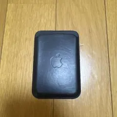 Apple純正 iPhone レザーウォレット ブラック