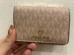 MICHAEL KORS 三つ折り財布 ピンク