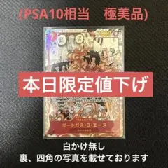 【極美品】ONEPIECEカードゲーム/ポートガス・D・エース スーパーパラレル
