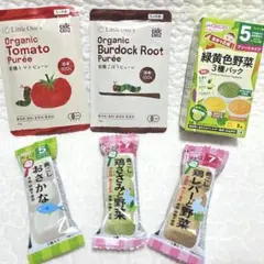 リトルワンズ　和光堂　ピューレ　裏ごし　緑黄色野菜　セット