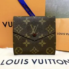 【美品✨】ルイヴィトン Wホック コンパクト財布 ポルト モネビエ モノグラム
