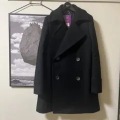 THE RERACS ザ リラクス ピーコート ブラック 38 M