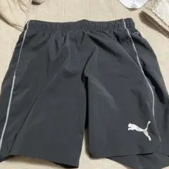 PUMA ブラック ハーフパンツ Lサイズ