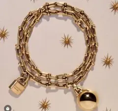 ティファニー ブレスレット ゴールド