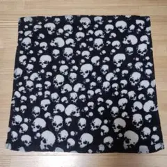 スカル柄ハンカチ