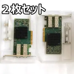 【２枚セット】NVIDIA ConnectX-4 10G/25G LANカード
