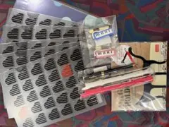 学用品小物色々‼︎B5ファイル5枚と楽器アクセサリーセット